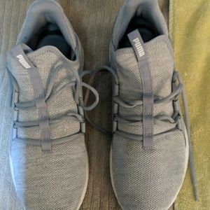 Puma Grey Tennis Shoes 42 / 11 women's